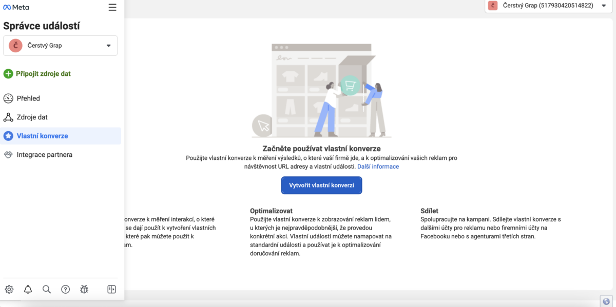 Jak vytvořit událost v meta Business?